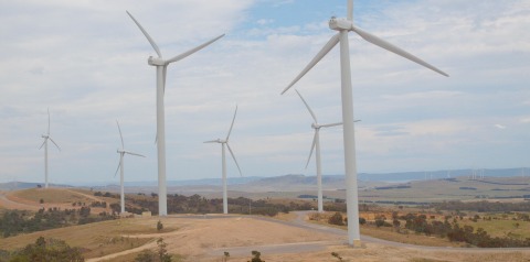carbon emissions avoided by alternative energy wind farm